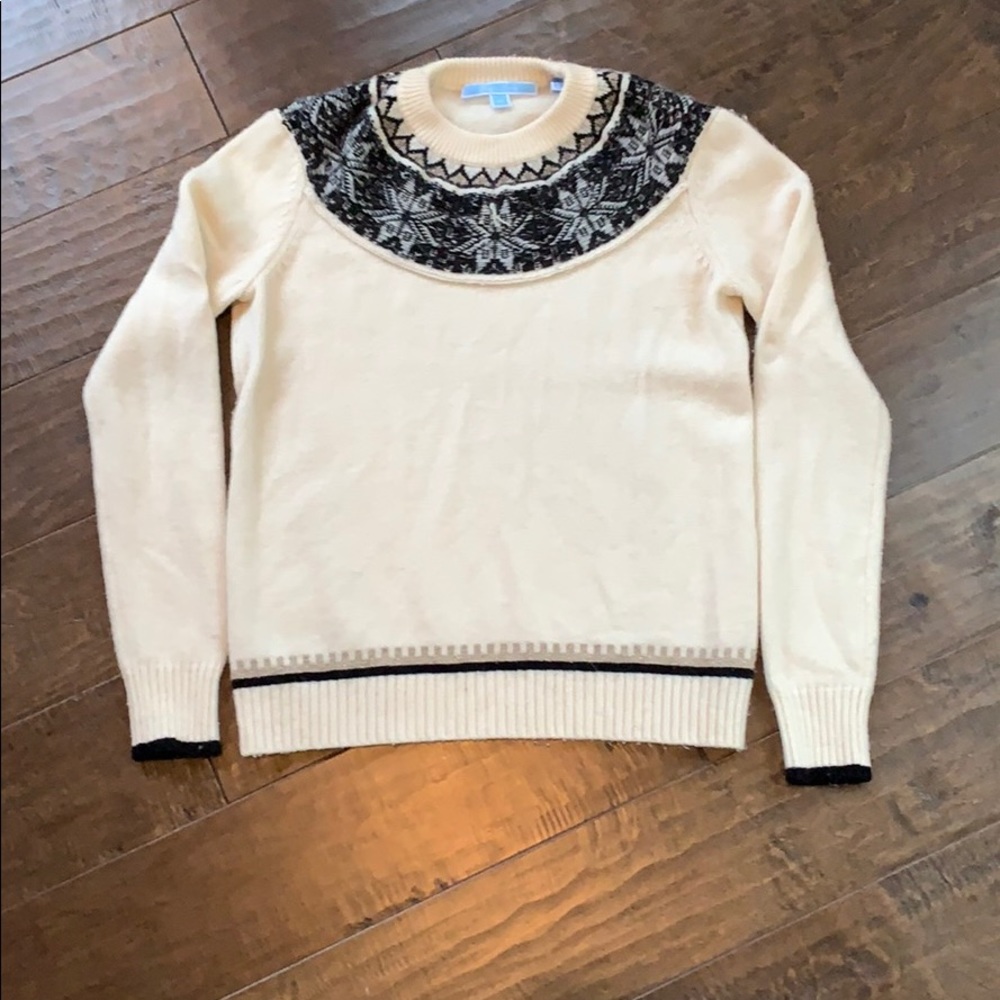 Draper James Winter White Sweater